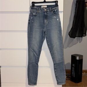 Abercrombie & Fitch High Rise Blue Jeans